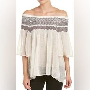 Free People Loch Lomond fair isle sweater medium m